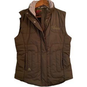Arson Women’s  Puffer Vest Size S